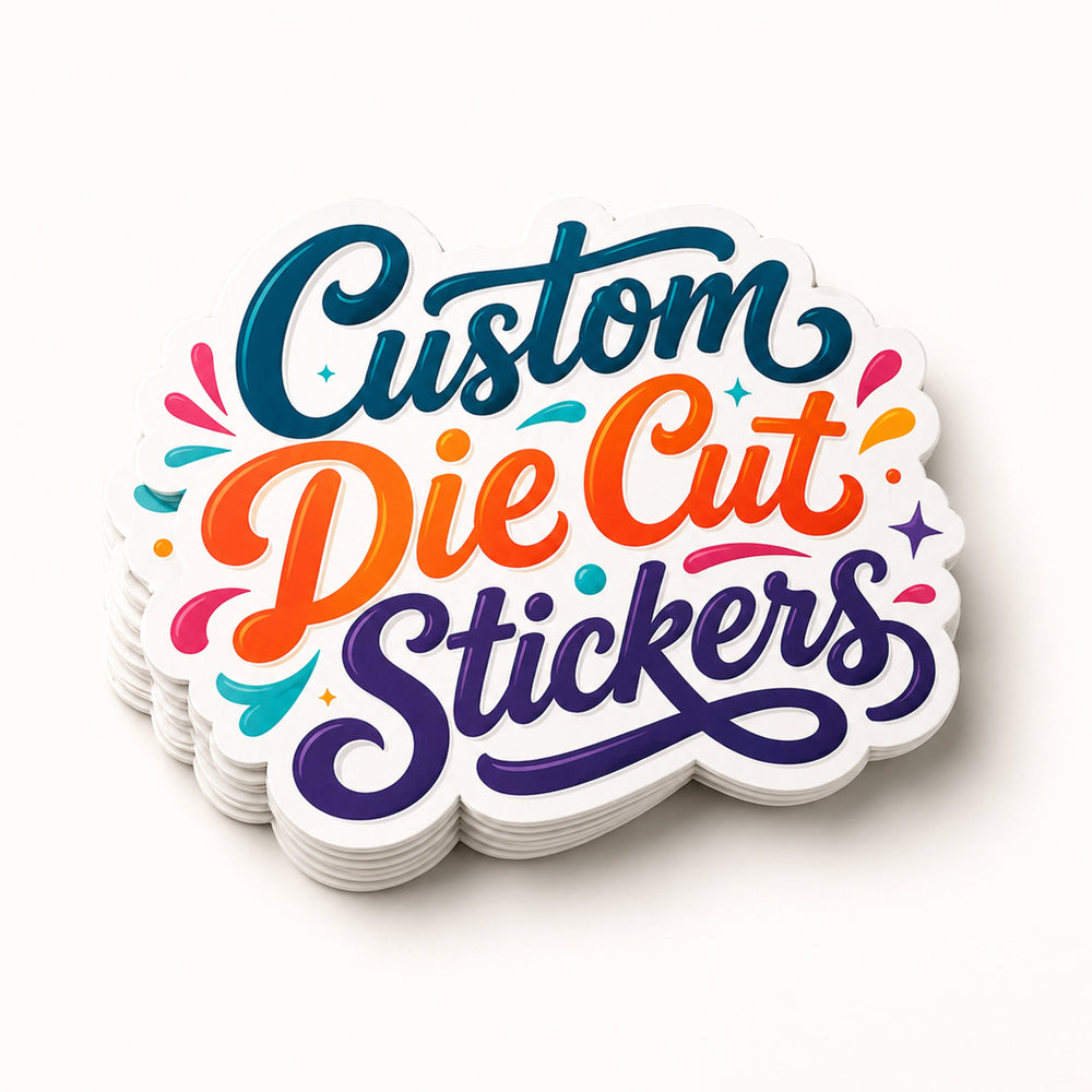 Custom die-cut stickers — Tallahassee sticker printer