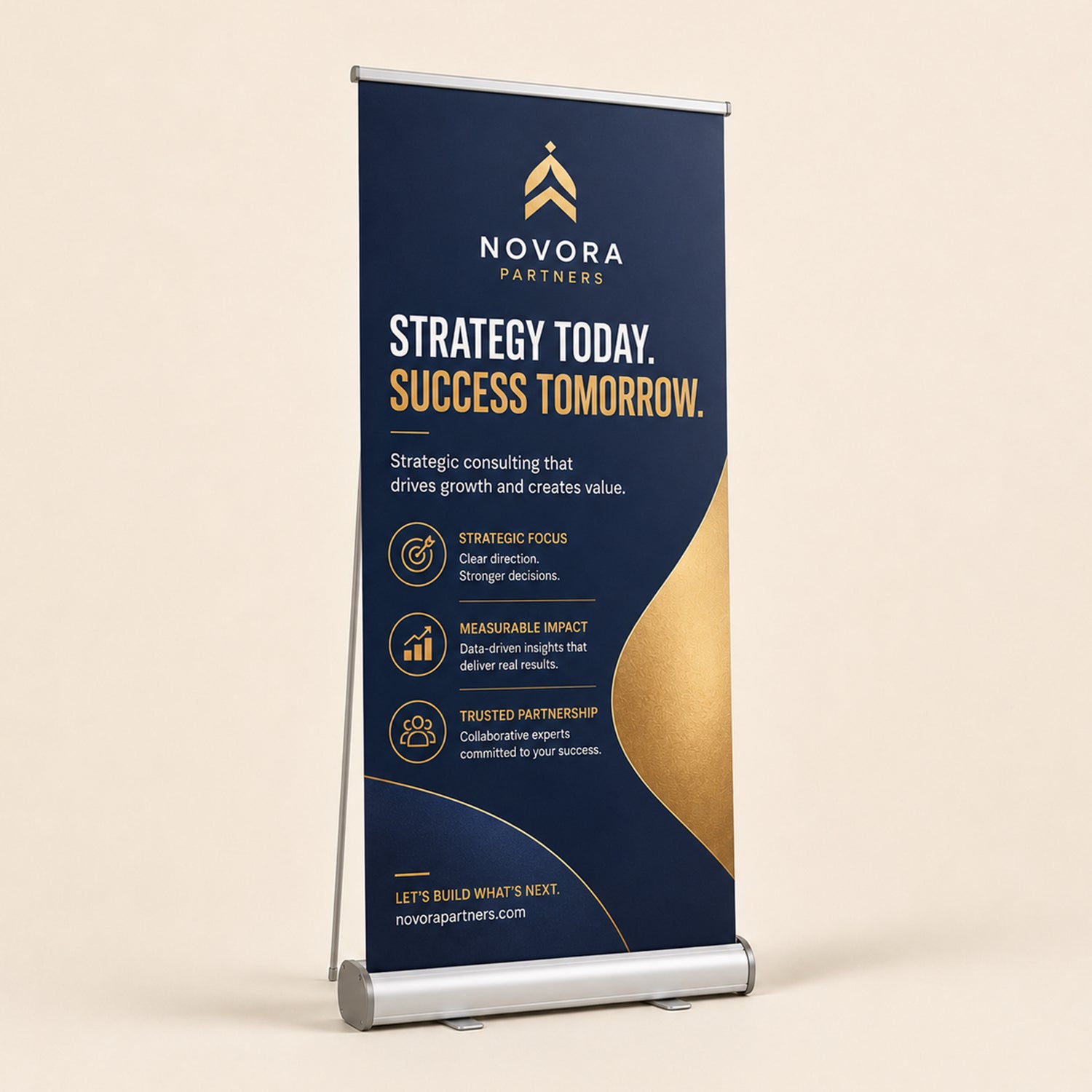 Custom pull-up banners printed in Tallahassee, FL