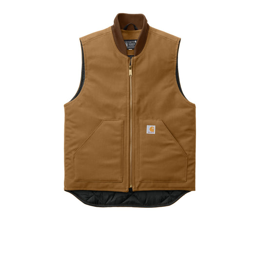 Custom Carhartt Duck Vests - Carhartt Brown