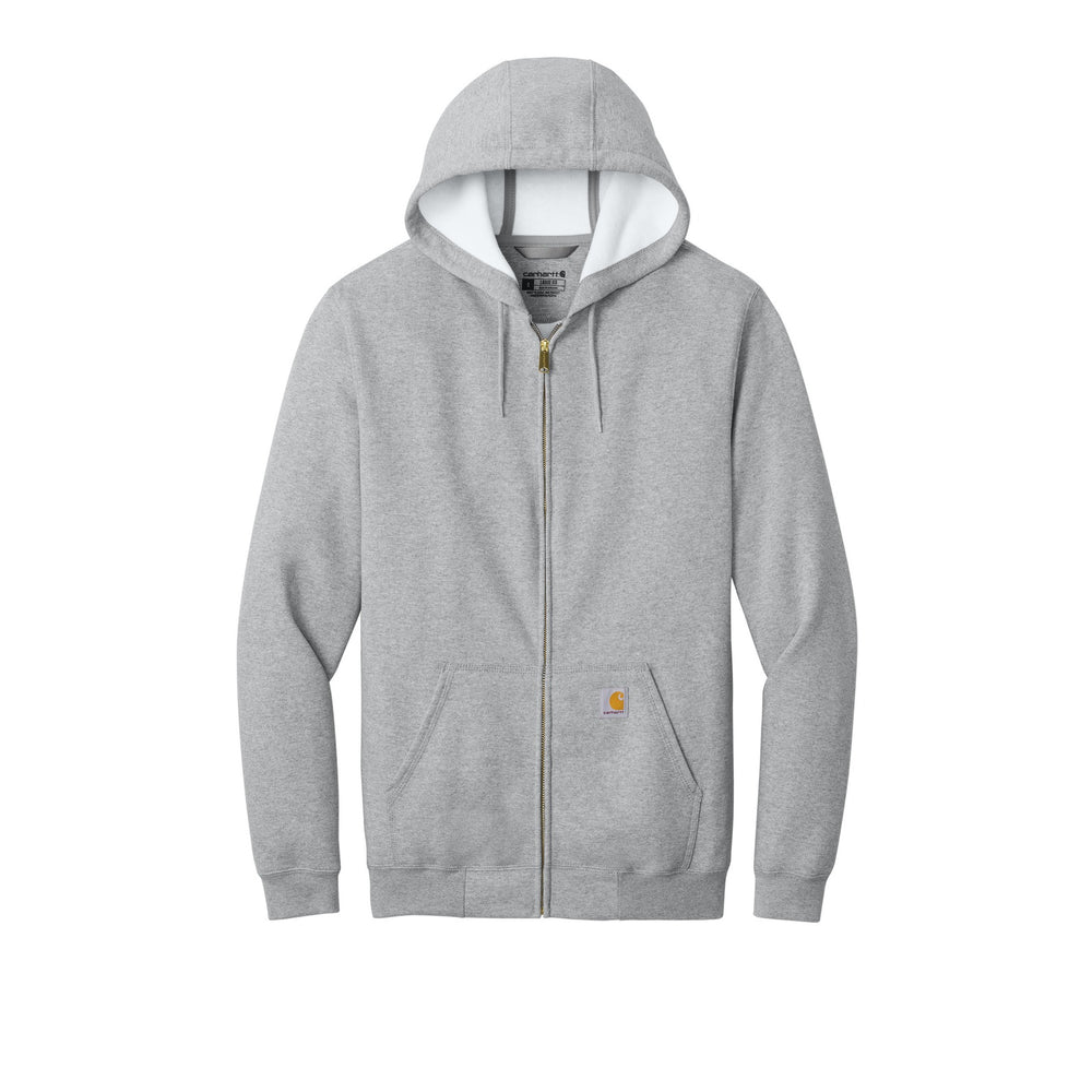 Custom Carhartt Zip Hoodies - Heather Grey