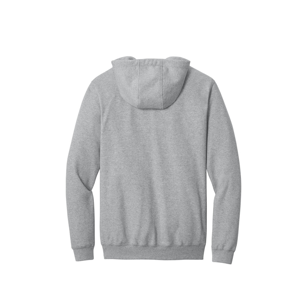 Custom Carhartt Zip Hoodies - Heather Grey (back)