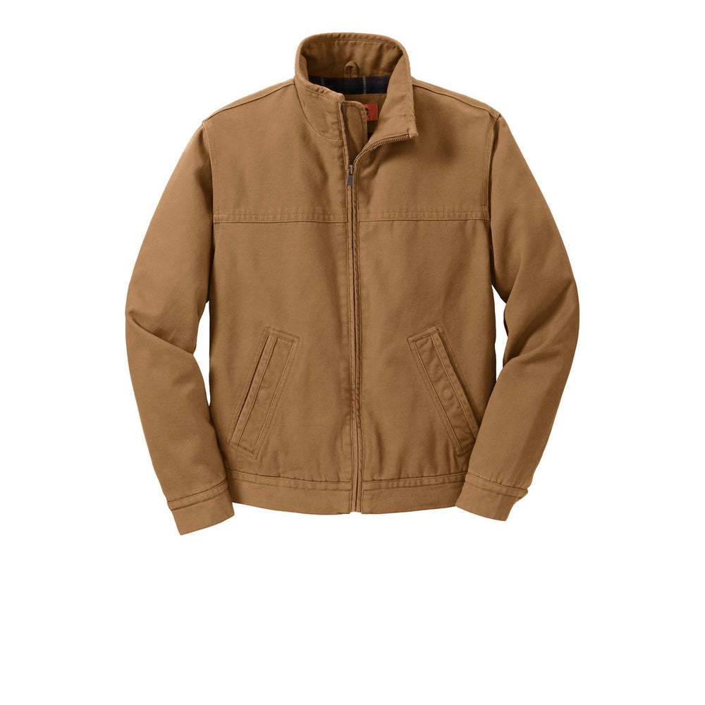 Custom Washed Duck Work Jackets - Duck Brown