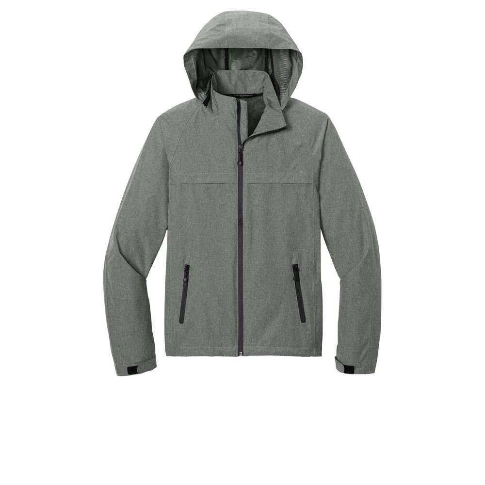 Custom Waterproof Jackets - Dark Grey Heather
