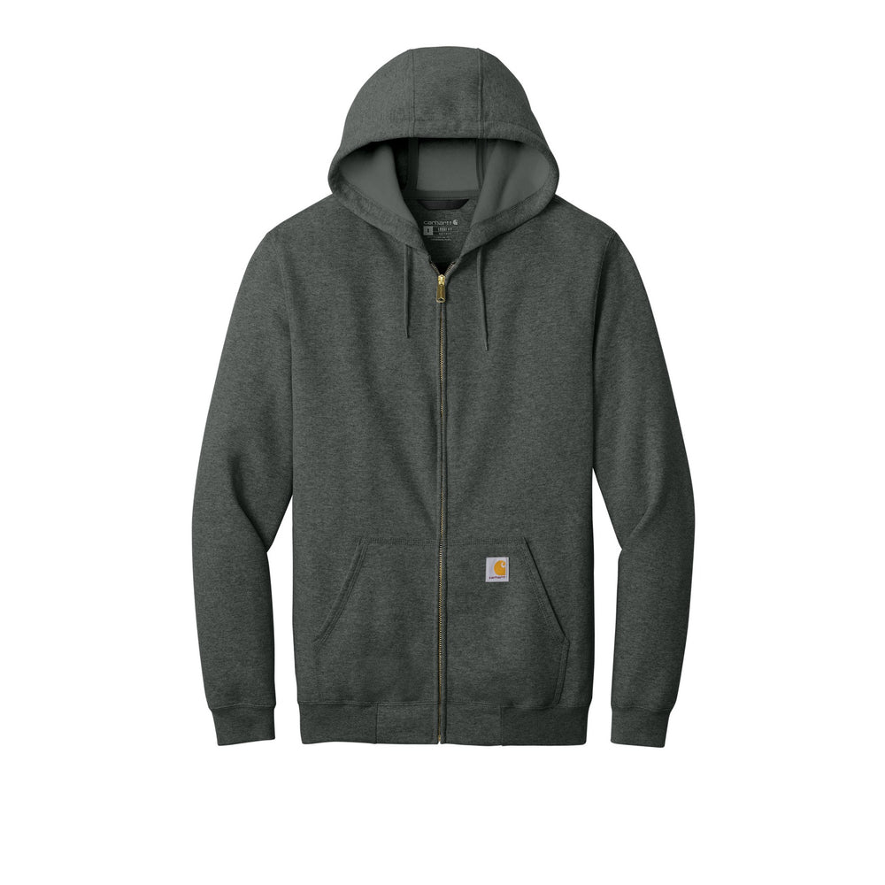 Custom Carhartt Zip Hoodies - Carbon Heather