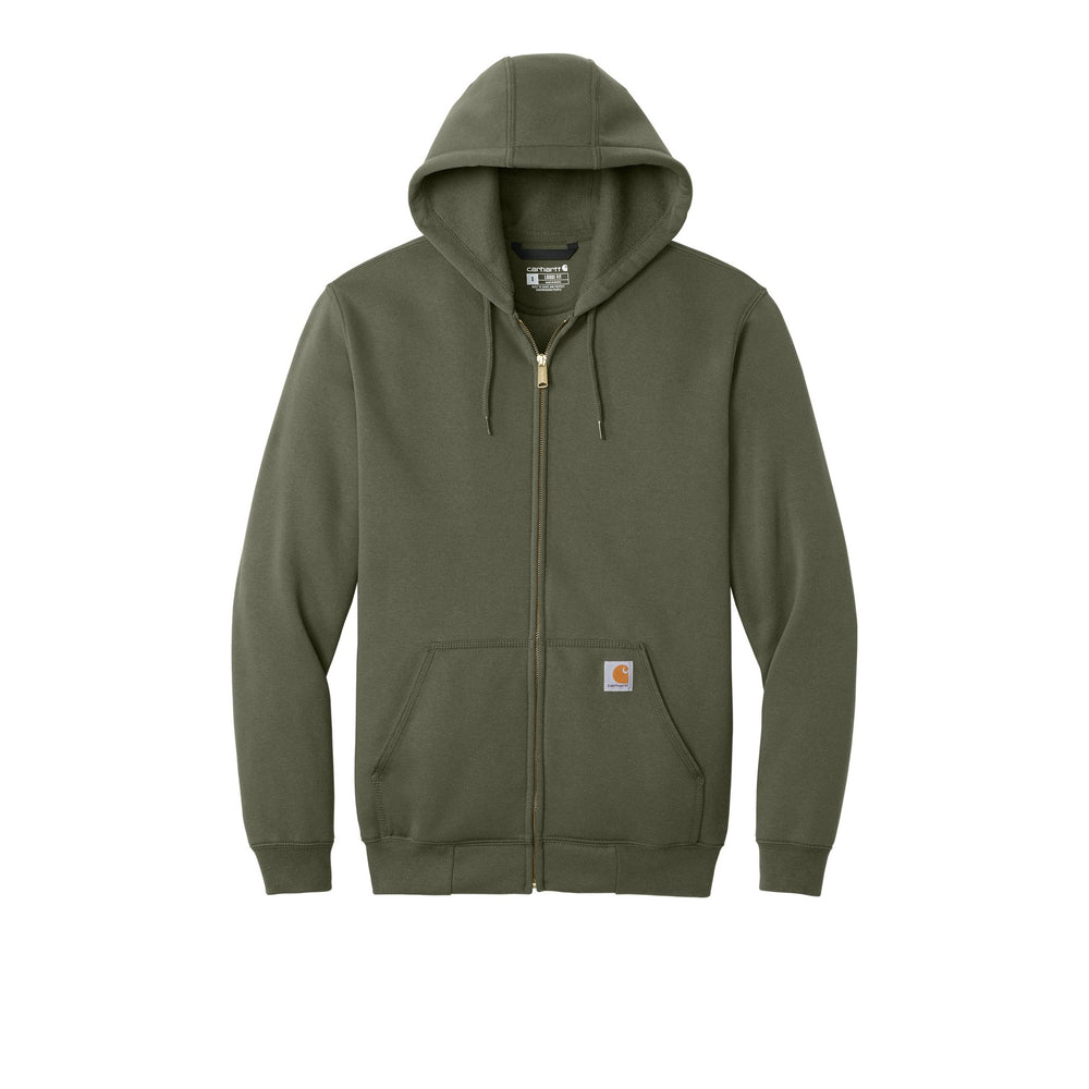 Custom Carhartt Zip Hoodies - Moss