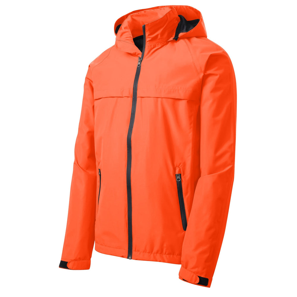 Custom Waterproof Jackets - Orange Crush