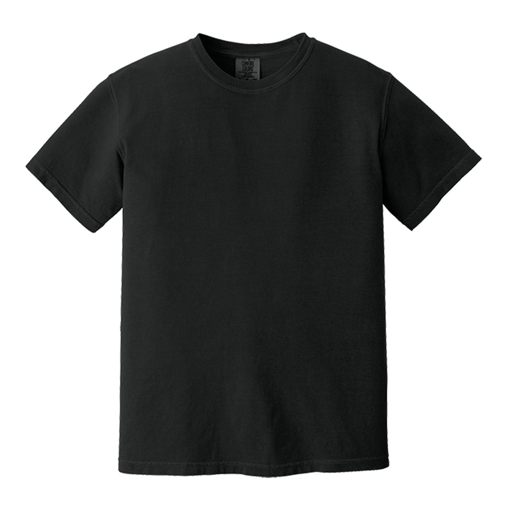 Custom Garment-Dyed Tee - Black