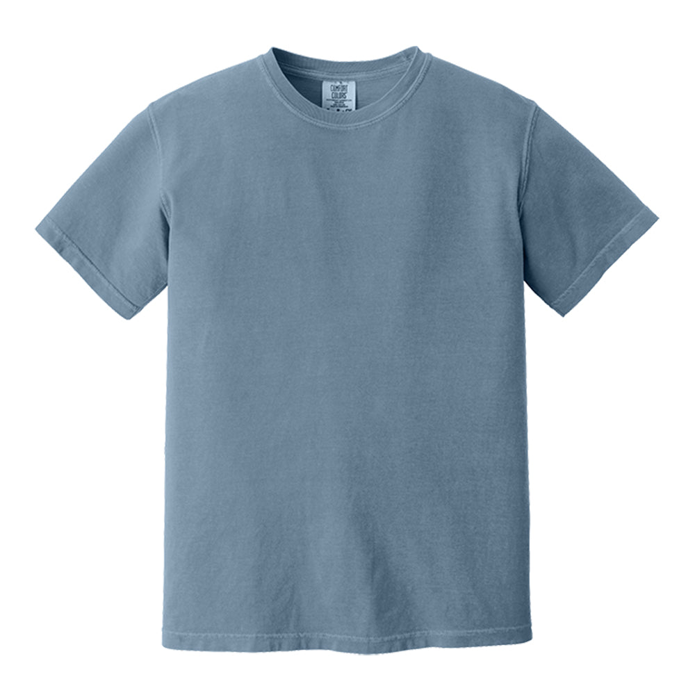 Custom Garment-Dyed Tee - Blue Jean