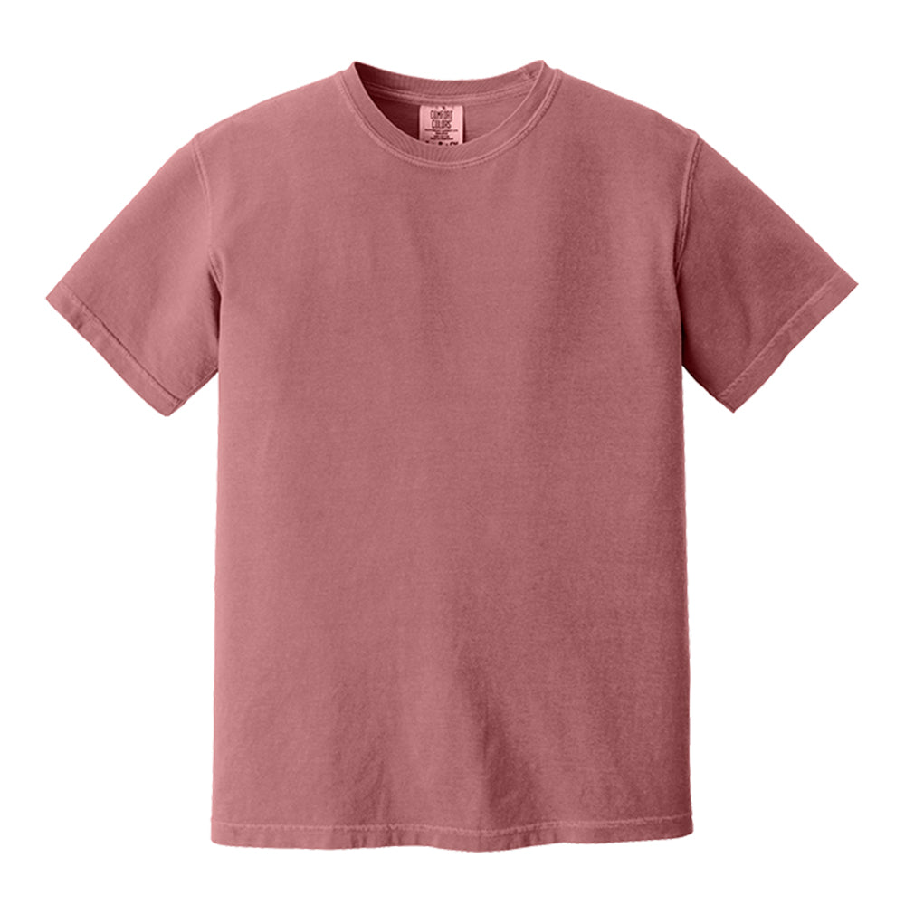 Custom Garment-Dyed Tee - Brick