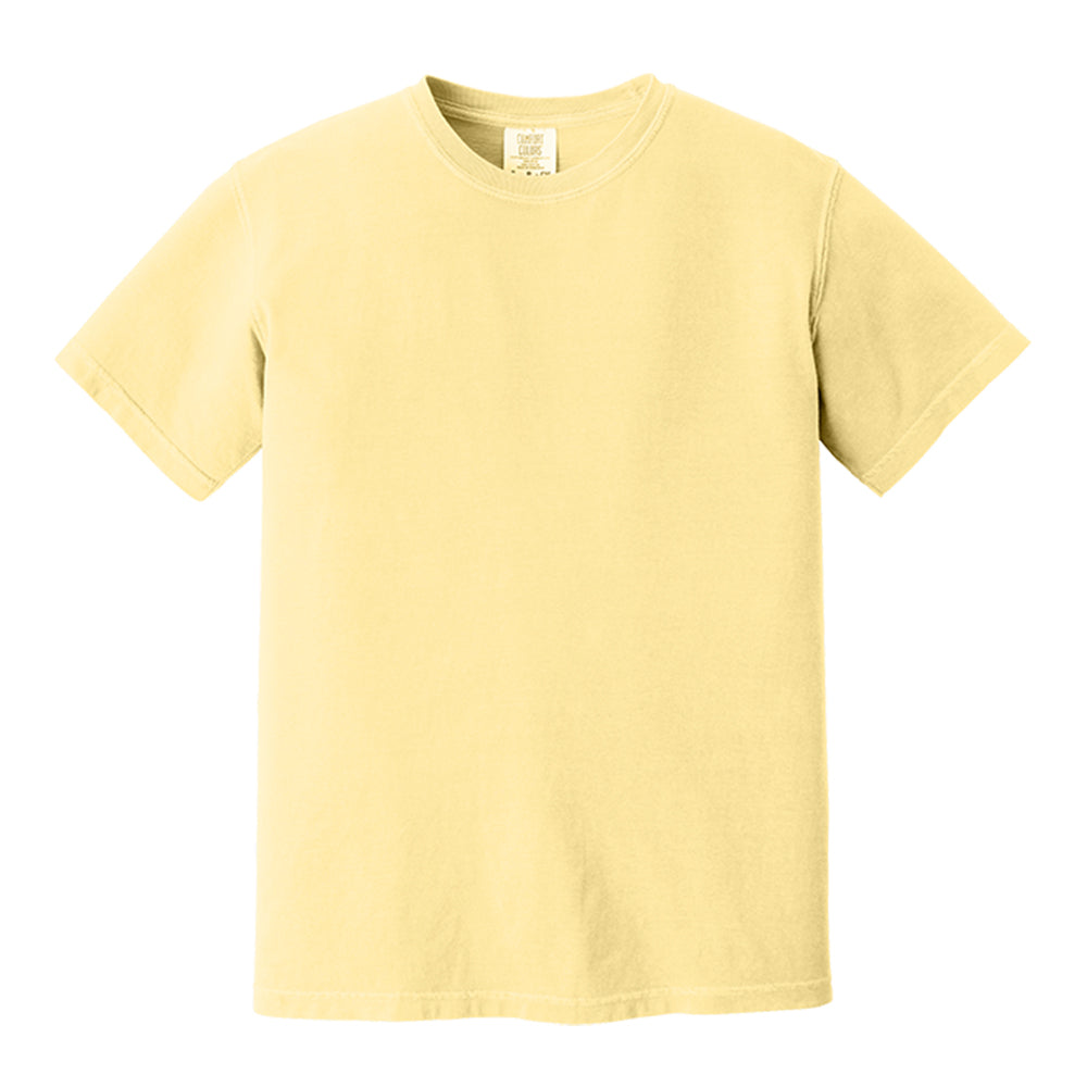 Custom Garment-Dyed Tee - Butter