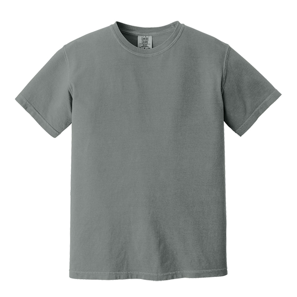 Custom Garment-Dyed Tee - Grey