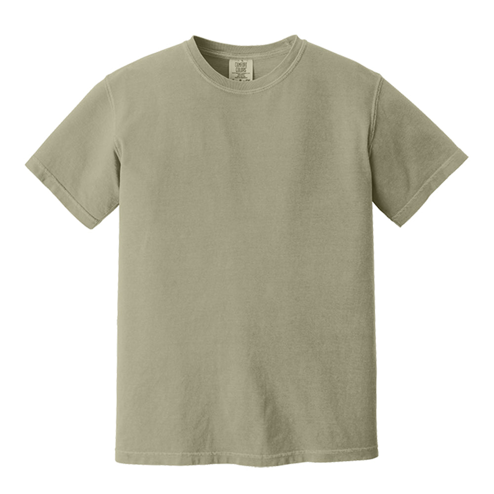 Custom Garment-Dyed Tee - Khaki
