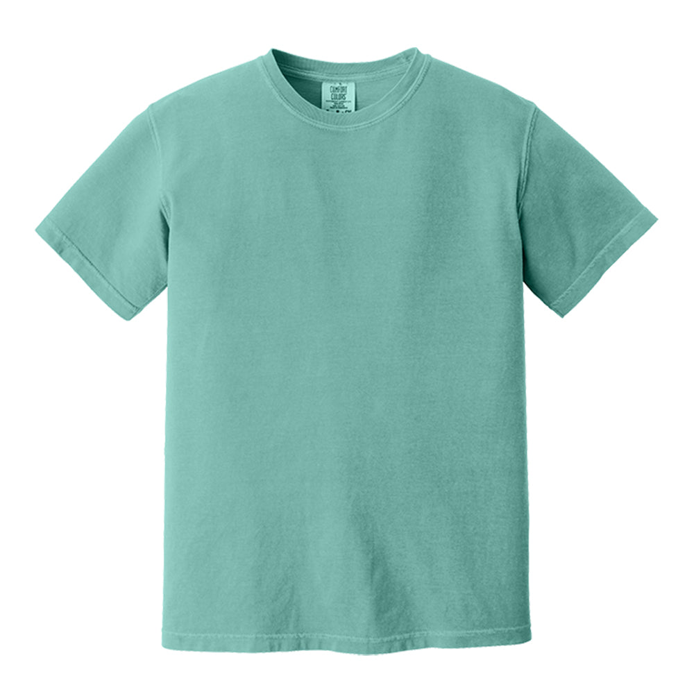 Custom Garment-Dyed Tee - Seafoam