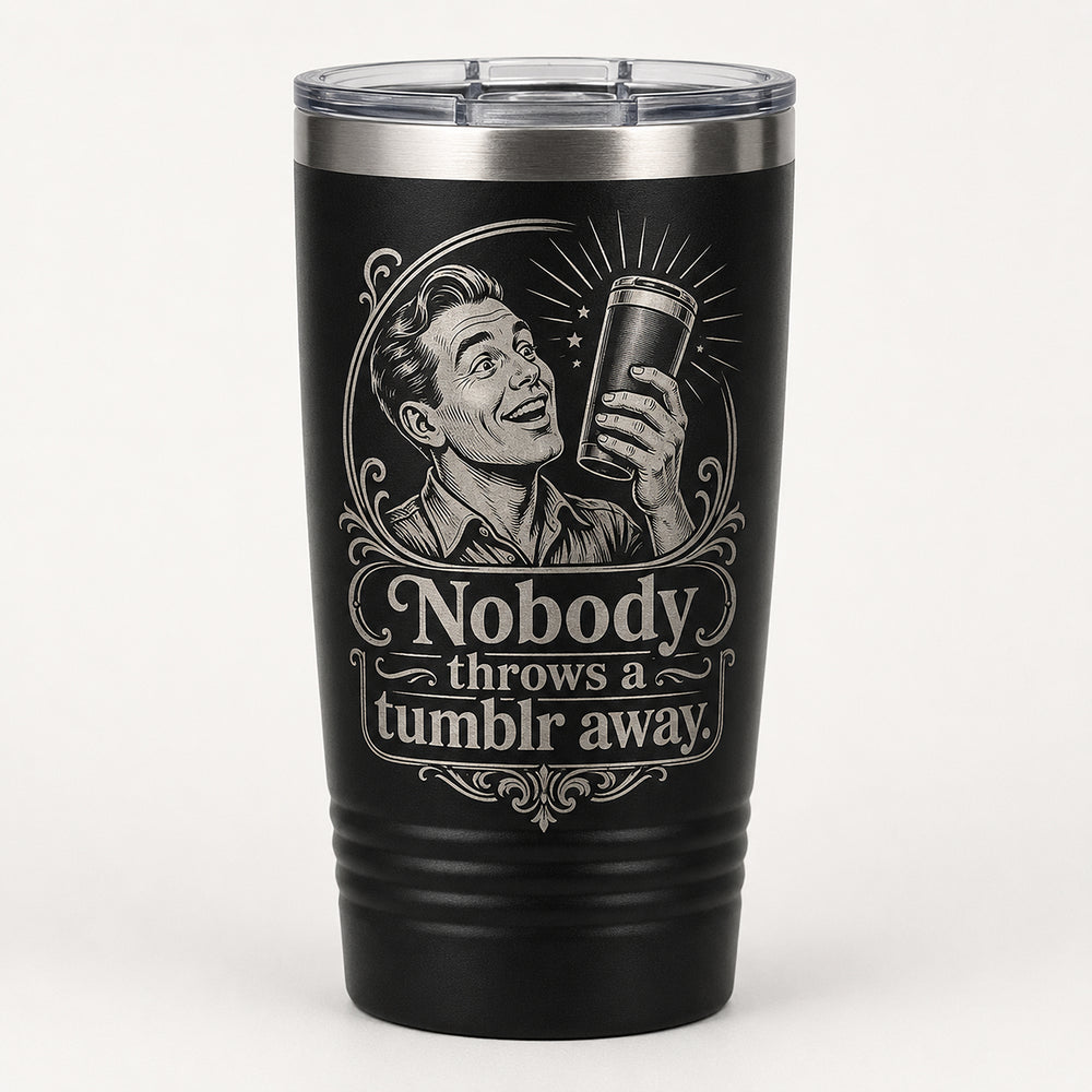 Custom Laser Engraved 20oz Tumbler, Tallahassee FL