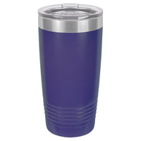 Custom Laser Engraved 20oz Tumbler - Purple
