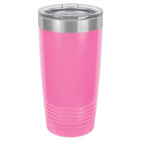 Custom Laser Engraved 20oz Tumbler - Pink