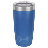 Custom Laser Engraved 20oz Tumbler - Royal Blue