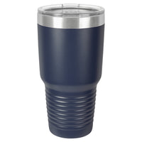 Custom Laser Engraved 30oz Tumbler - Navy Blue