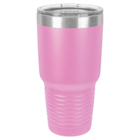 Custom Laser Engraved 30oz Tumbler - Light Purple