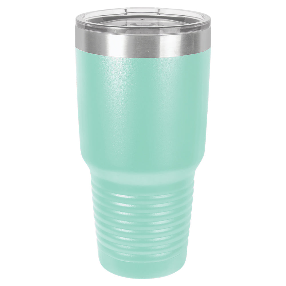 Custom Laser Engraved 30oz Tumbler - Teal