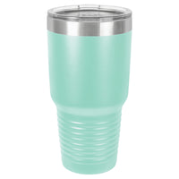 Custom Laser Engraved 30oz Tumbler - Teal