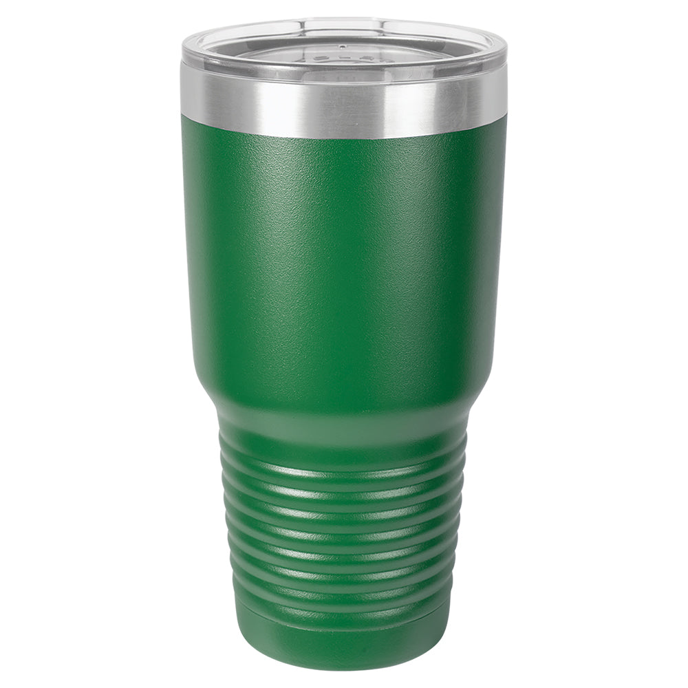 Custom Laser Engraved 30oz Tumbler - Green