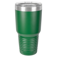 Custom Laser Engraved 30oz Tumbler - Green