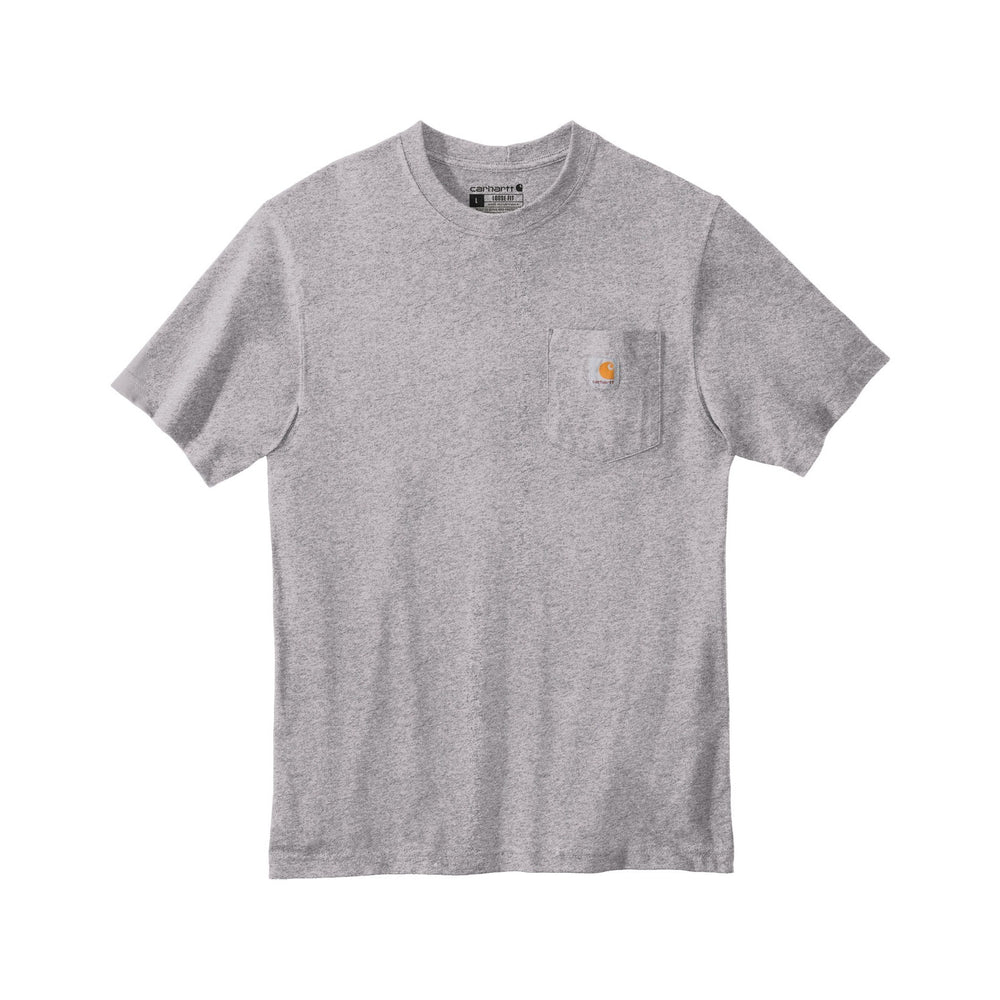 Custom Carhartt Pocket Tees - Heather Grey