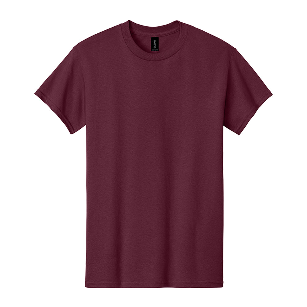The Everyday Cotton Tee - Maroon