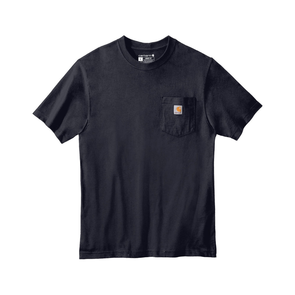 Custom Carhartt Pocket Tees - Navy