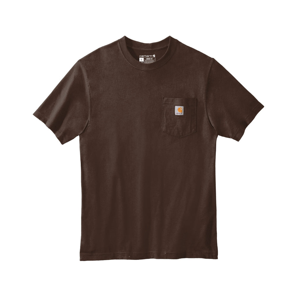 Custom Carhartt Pocket Tees - Dark Brown