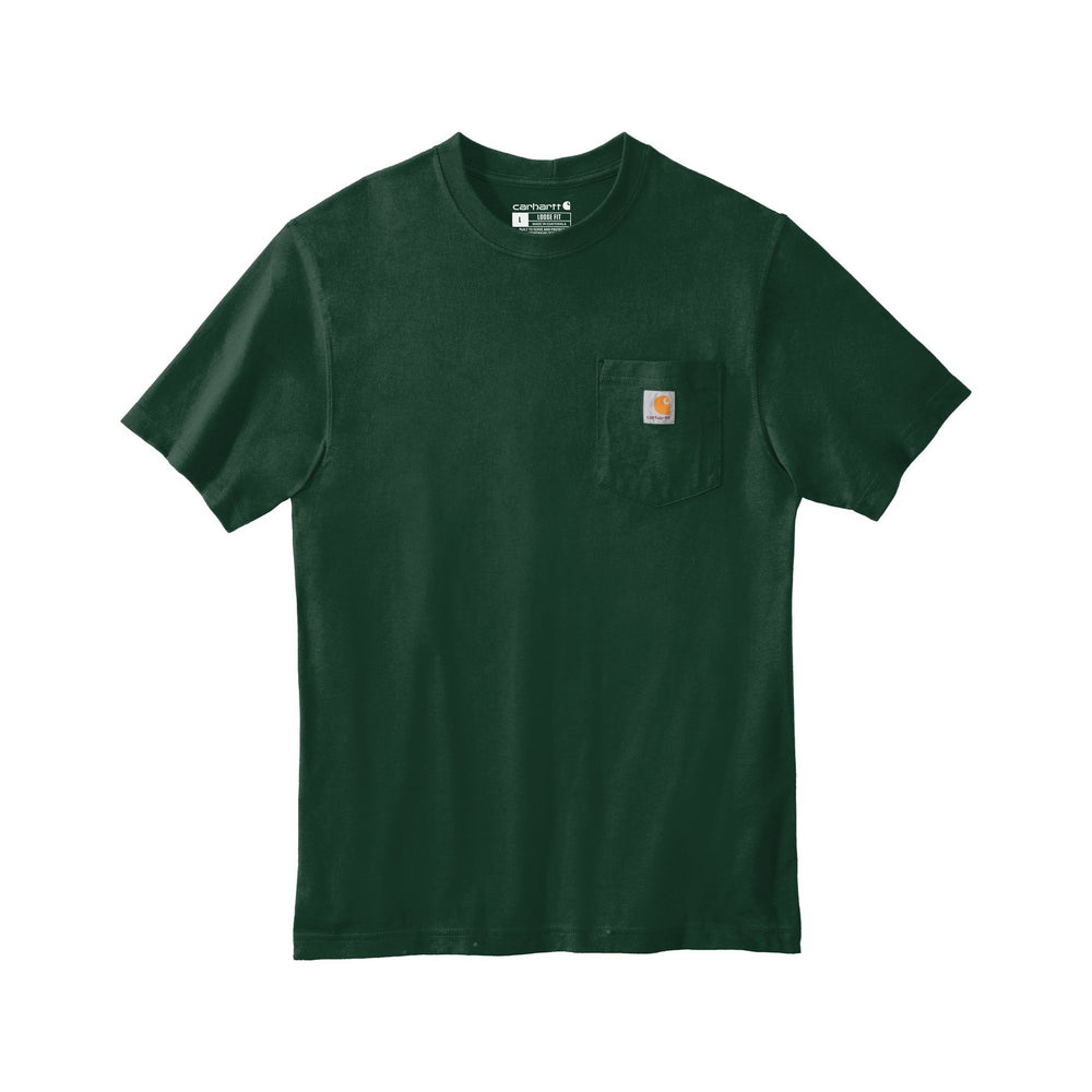 Custom Carhartt Pocket Tees - Hunter Green