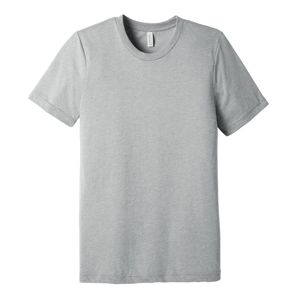 Custom Tri-Blend Tee - Athletic Grey
