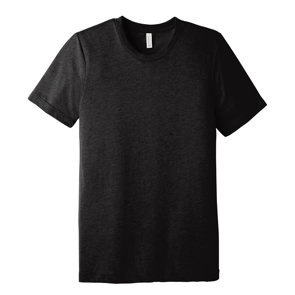 Custom Tri-Blend Tee - Black Heather