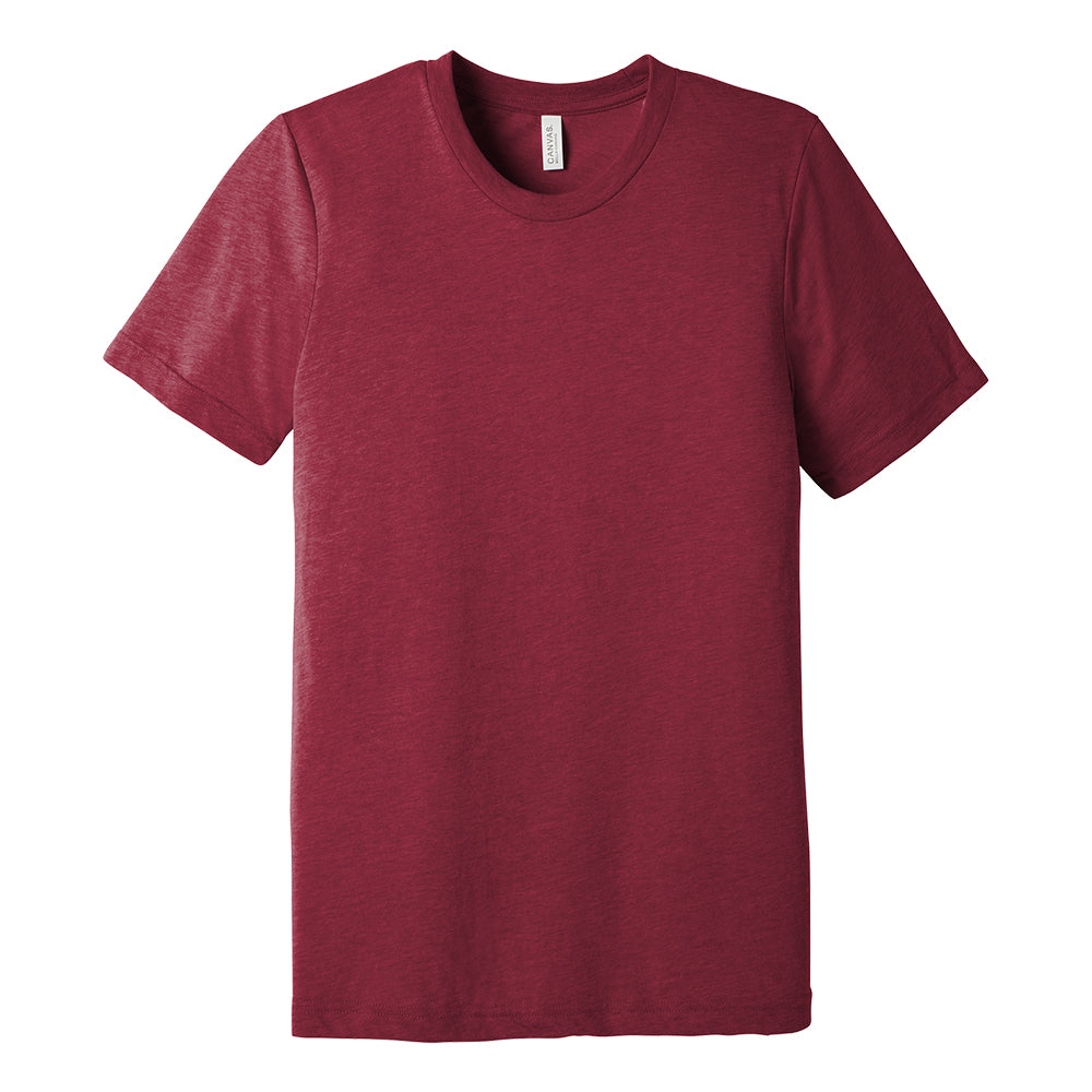 Custom Tri-Blend Tee - Cardinal