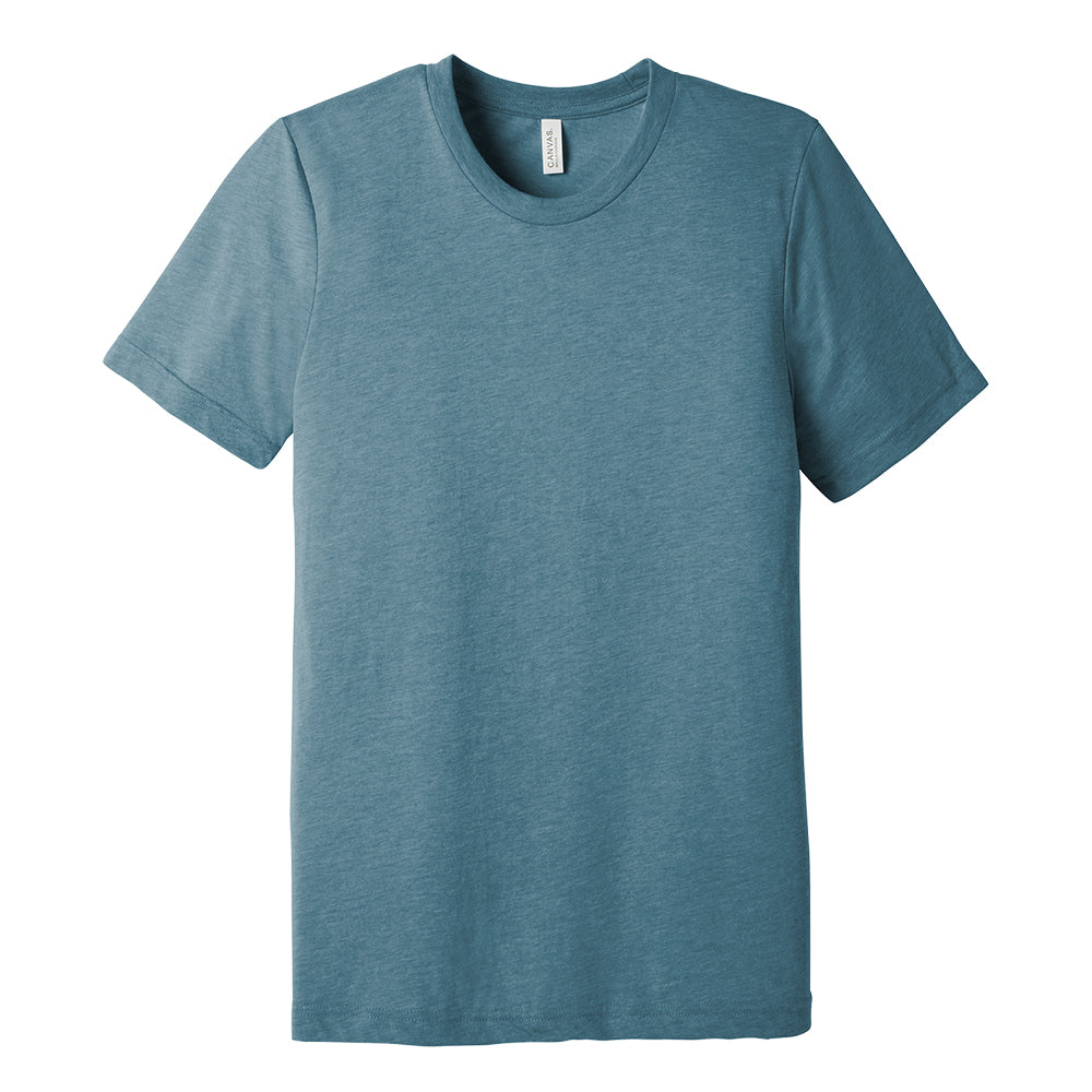 Custom Tri-Blend Tee - Denim