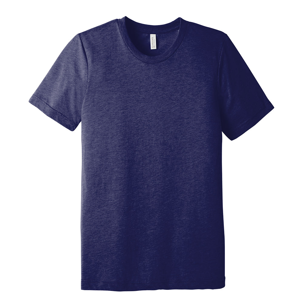 Custom Tri-Blend Tee - Navy