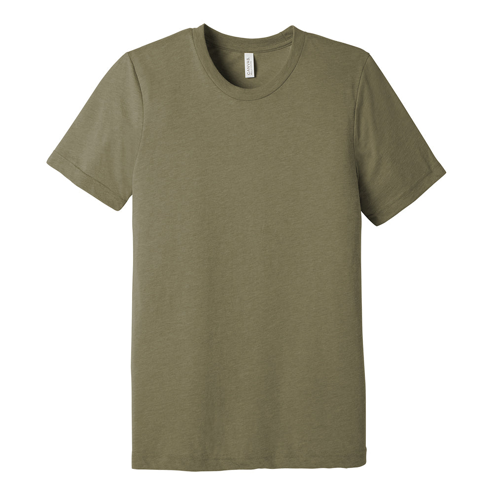 Custom Tri-Blend Tee - Olive