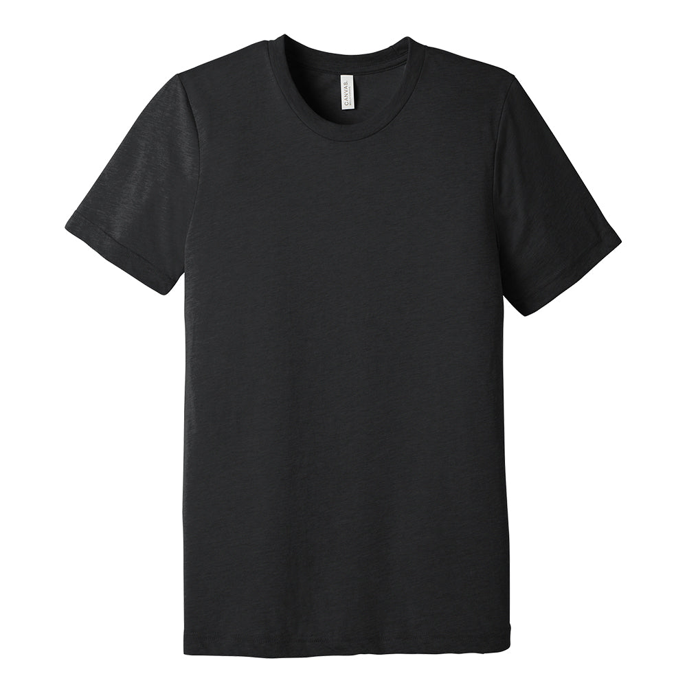 Custom Tri-Blend Tee - Solid Dark Grey