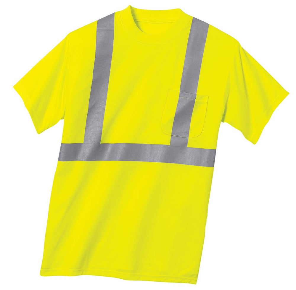 Custom Hi-Vis Safety Shirts - Safety Yellow