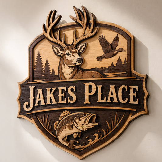 Custom Dimensional Wood Signs - Midtown Print Co. Tallahassee