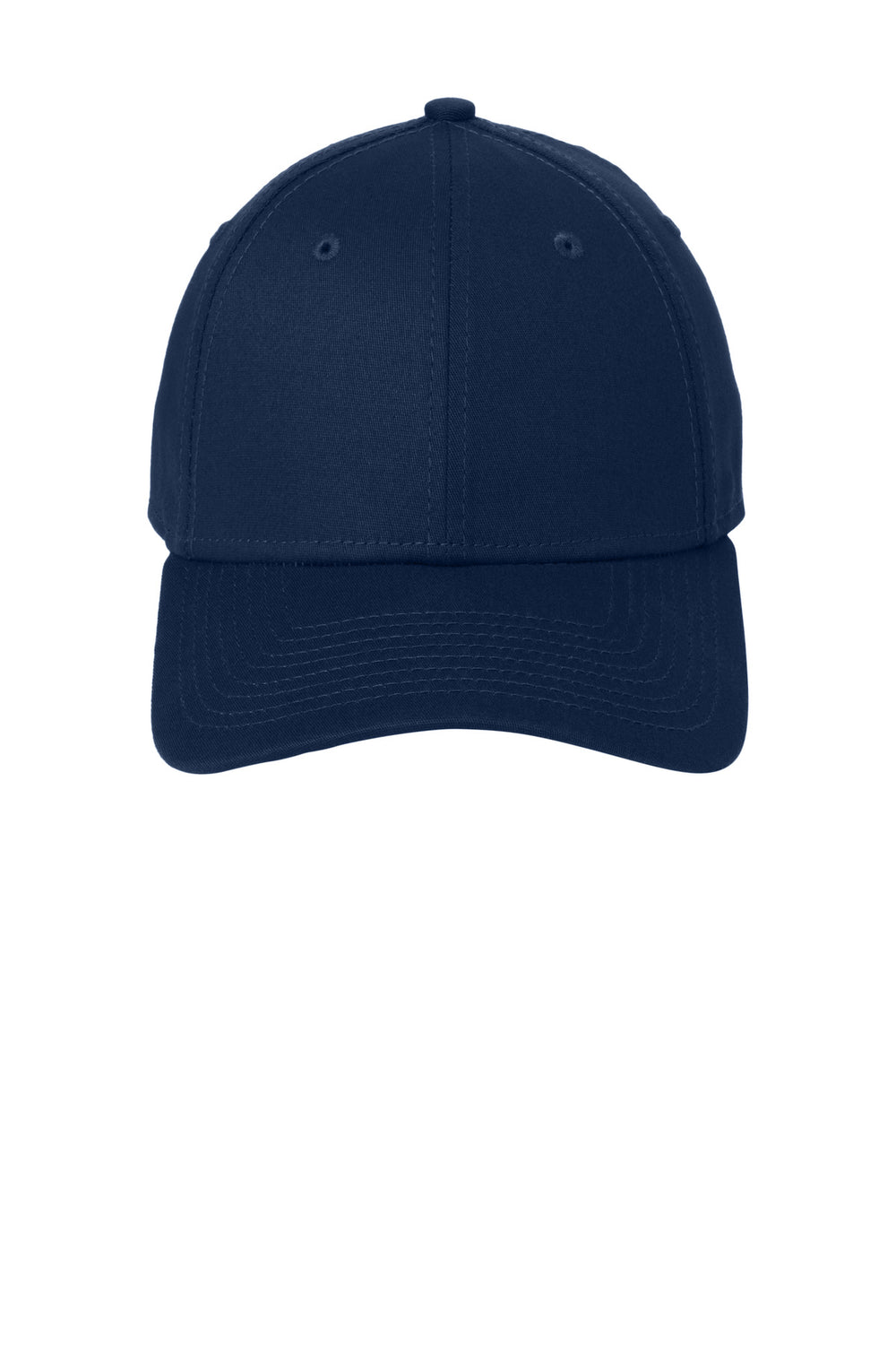 Custom New Era 39THIRTY Leather Patch Hats - Deep Navy