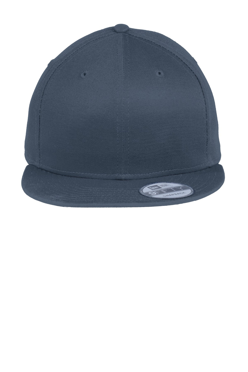 Custom New Era 9FIFTY Snapback Leather Patch Hats - Deep Navy