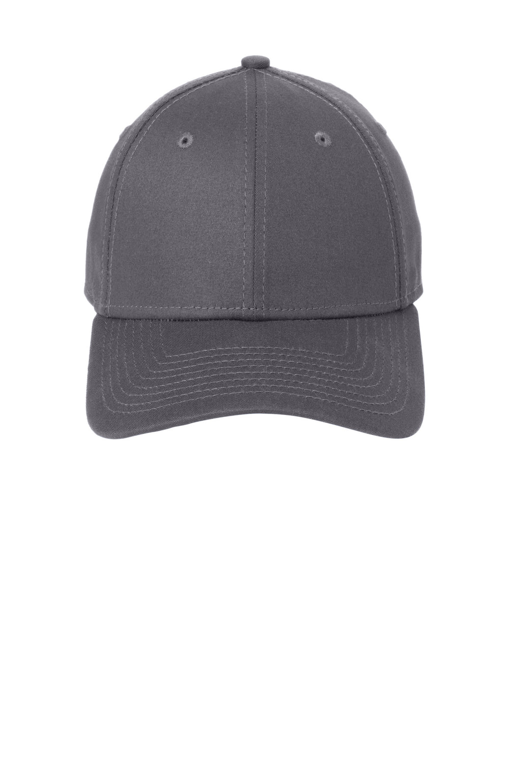 Custom New Era 39THIRTY Leather Patch Hats - Graphite