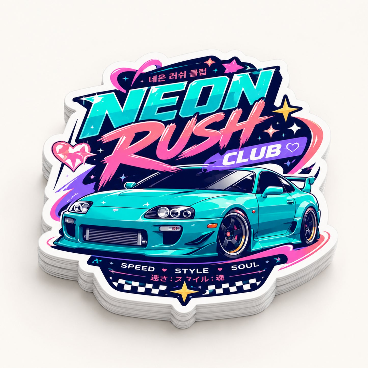 50 Custom 3" x 3" Die Cut Stickers   *Limited Time* Special