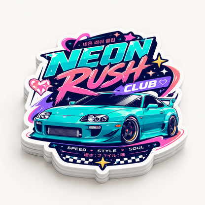50 Custom 3" x 3" Die Cut Stickers   *Limited Time* Special