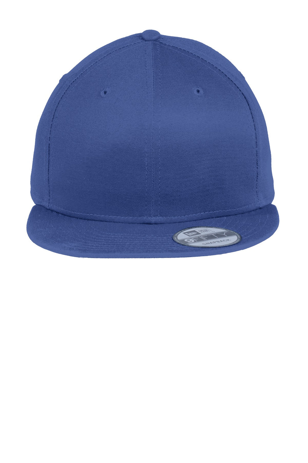 Custom New Era 9FIFTY Snapback Leather Patch Hats - Royal