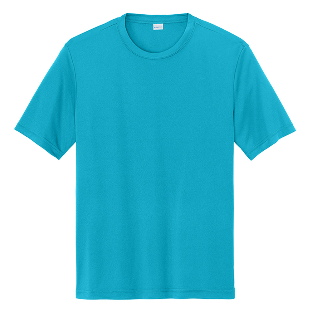 Custom Performance Dry-Fit T-Shirt - Atomic Blue