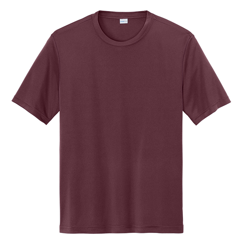 Custom Performance Dry-Fit T-Shirt - Maroon