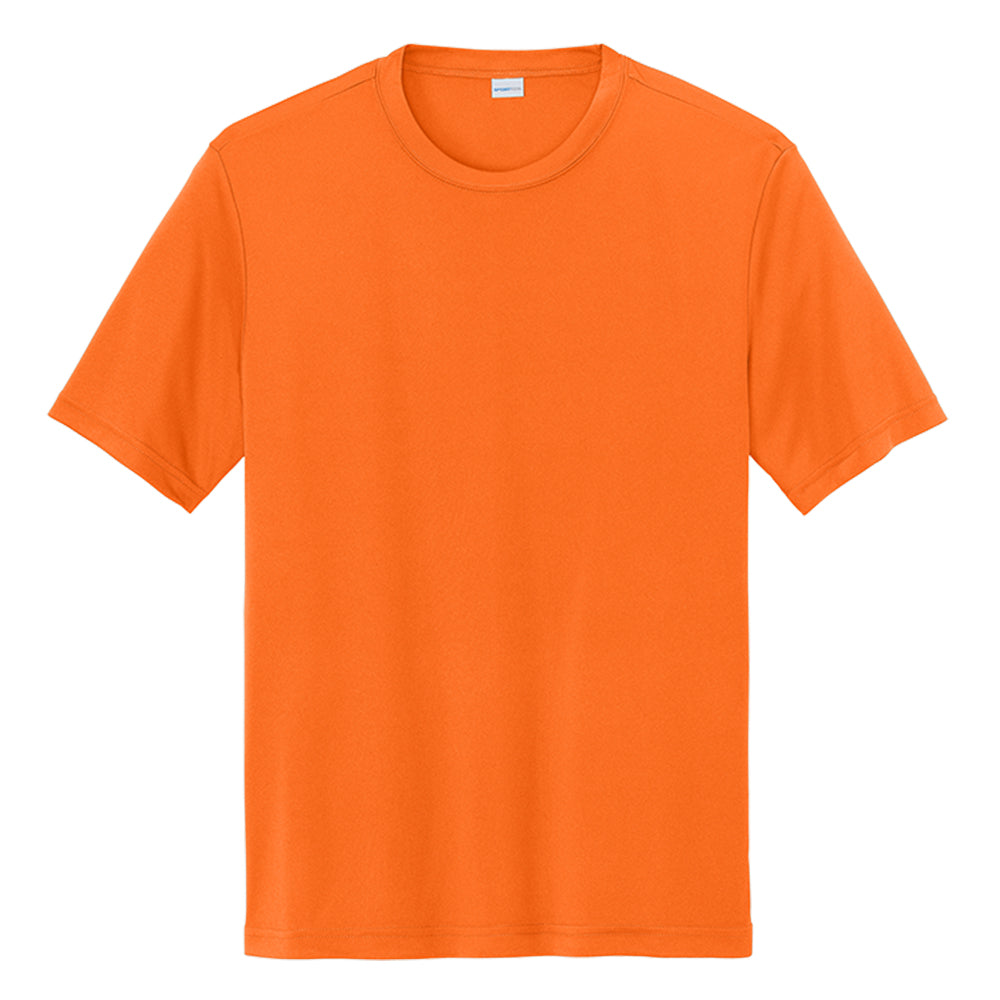 Custom Performance Dry-Fit T-Shirt - Neon Orange